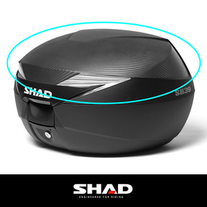 SHAD 탑케이스 SH39 변환케이스커버(카본칼라)-D1B39E06